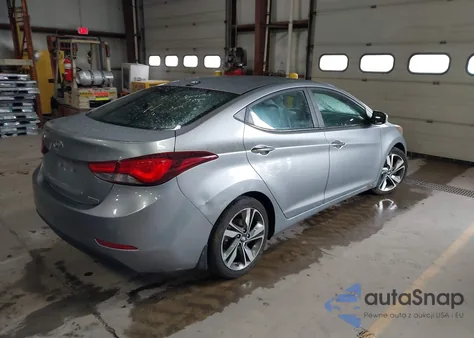 2015 Hyundai Elantra Limited from USA, damaged, VIN 5NPDH4AE6FH597713